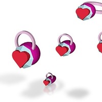 heart felt jewelry set - Thumbnail 1