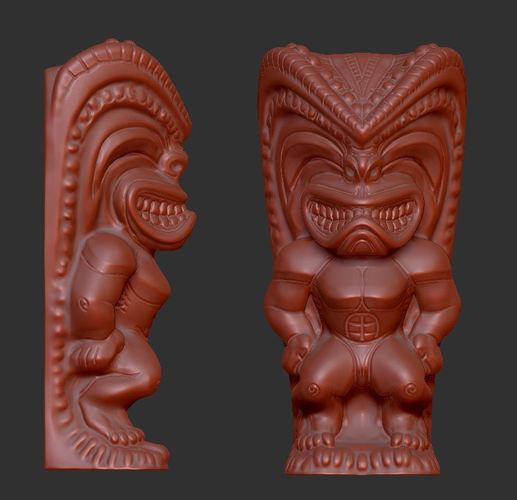 Brady Tiki Idol 3D Print 148086