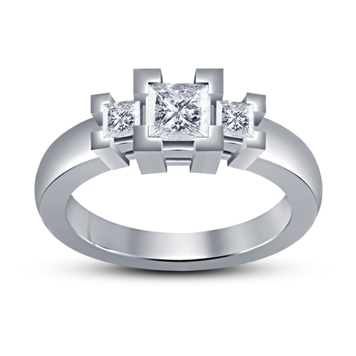 Exclusive Wedding Ring Design 3D CAD Model In STL Format 3D Print 148103