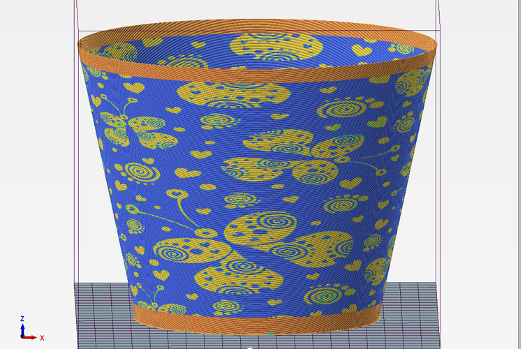 swirlyfli butterfly vase 3D Print 148199