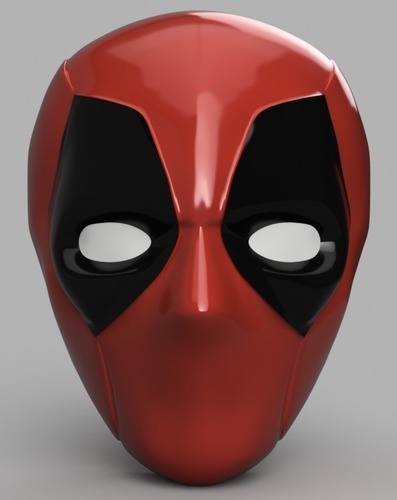 Deadpool Mask 3D Print 148207