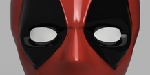 Download 3d Printed Deadpool Mask By Killonious Pinshape PSD Mockup Templates