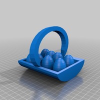 egg basket with eggs - Thumbnail 2