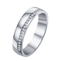 Small Wedding Band 3D CAD Model In STL Format 3D Printing 148230