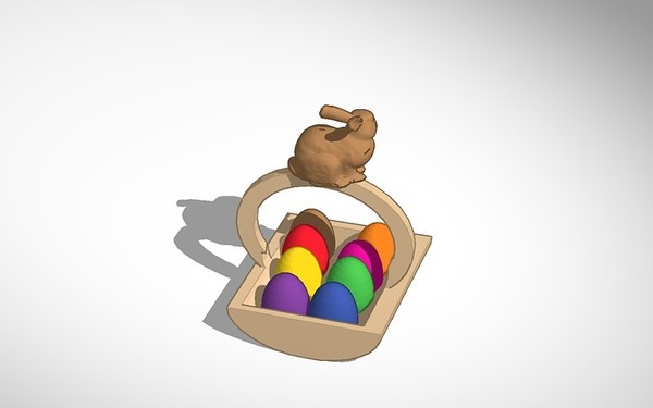 easter egg basket