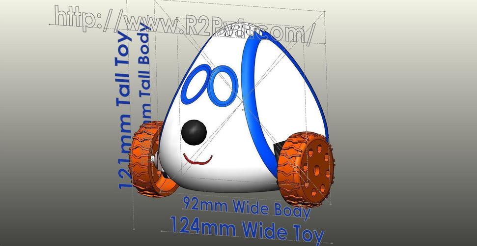 miniFloppyDogBot1 3D Print 148247