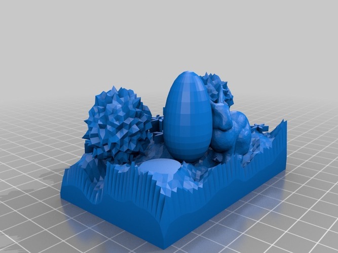 the easter bunny smaller 3D Print 14828