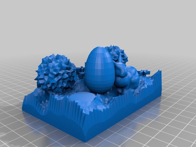 the easter bunny 3D Print 14830