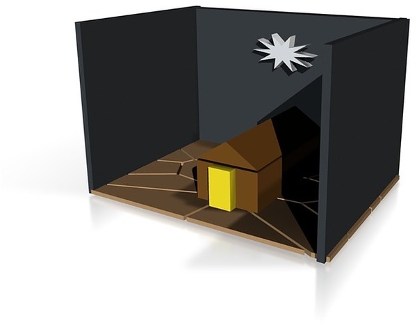 The Nativity Stable even smaller