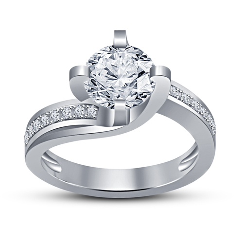 Jewelry 3D CAD Model Wedding Ring In STL Format 3D Print 148365