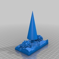xmas tree in snow - Thumbnail 2