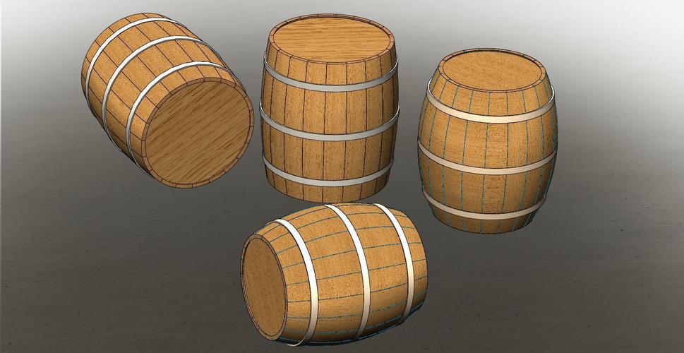 100mm Dia. Barrels 3D Print 148404