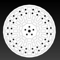 100mm ManHole Cover Coins - Thumbnail 9