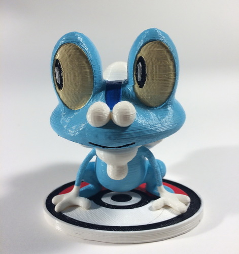Froakie Pokémon Character 3D Print 148476