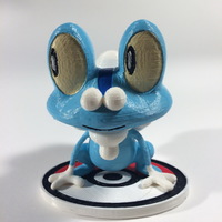 Small Froakie Pokémon Character 3D Printing 148476
