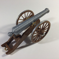 Civil War Field Cannon Model Kit - Thumbnail 3