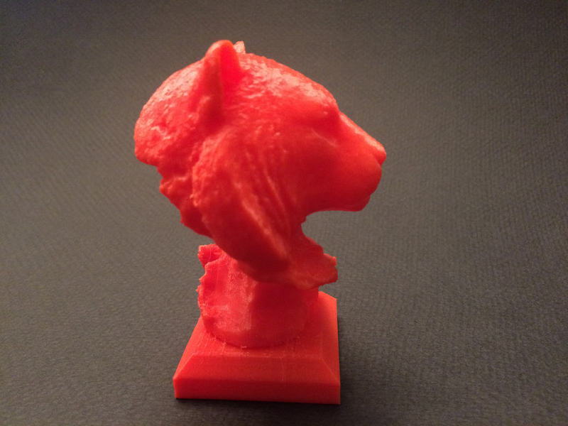 Tiger Head Sculpture