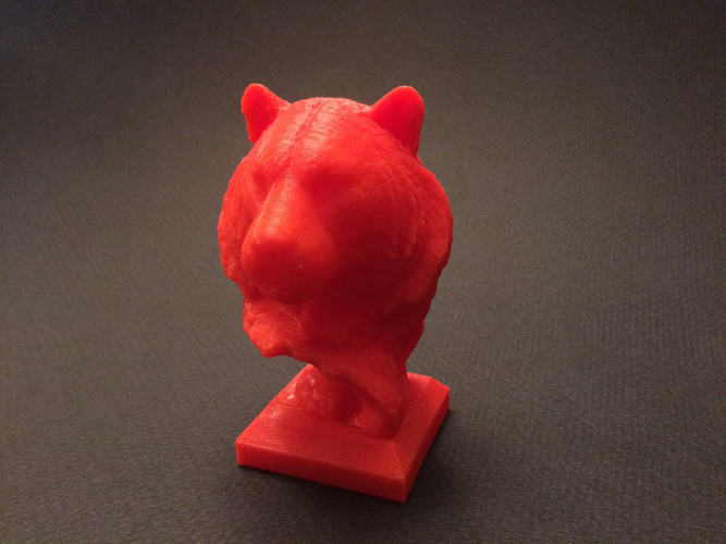 Tiger Head Sculpture 3D Print 148491