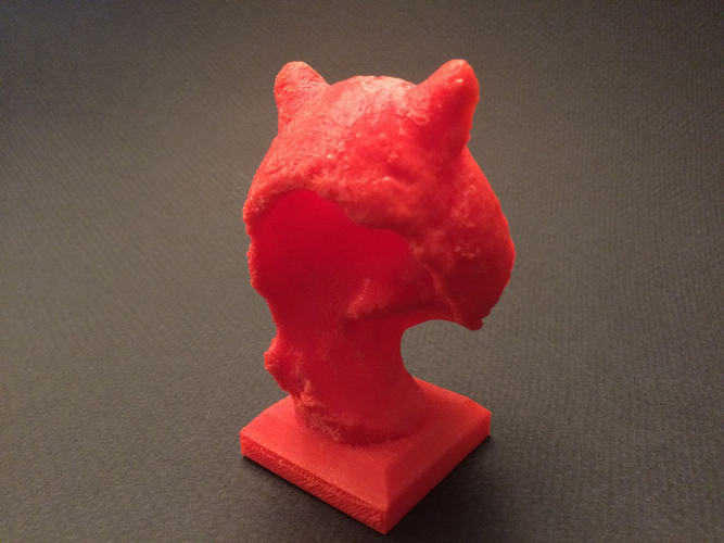 Tiger Head Sculpture 3D Print 148493