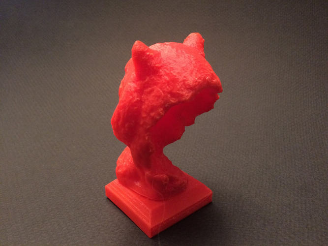 Tiger Head Sculpture 3D Print 148494