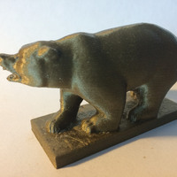 Grizzly Bear Statue - University of California Berkeley - Thumbnail 2