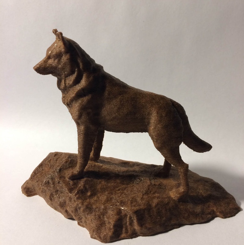 Husky Statue - Michigan Tech