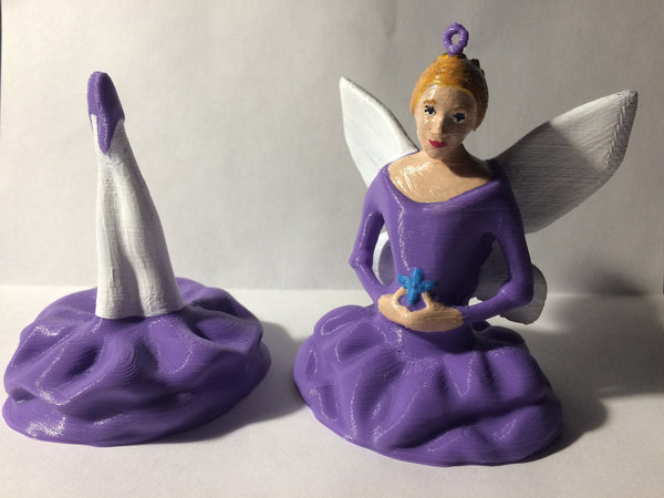 Snowflake Fairy Ornament