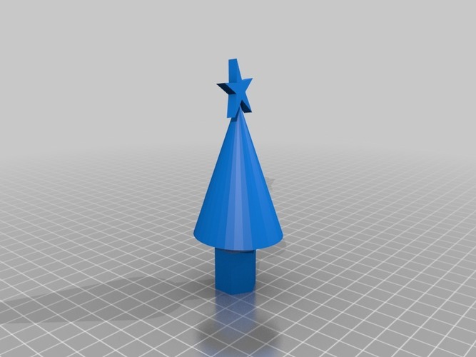 xmas tree (1) 3D Print 14852
