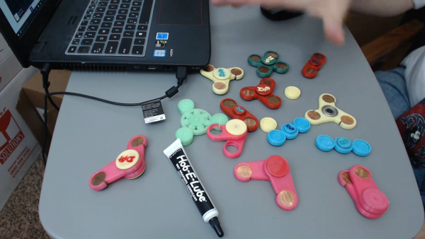 Double Penny Fidget Spinner