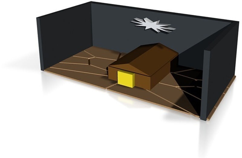 the nativity stable smaller