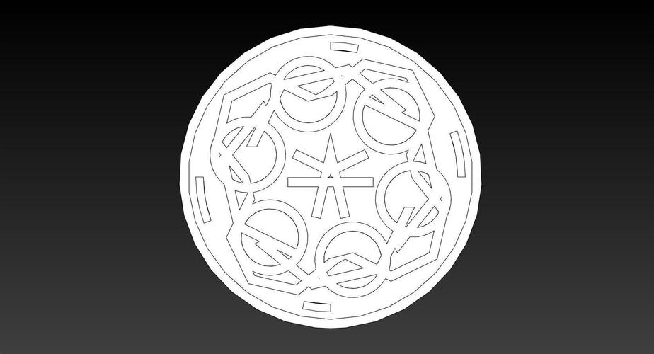 100mm ManHole Cover Coins 3D Print 148652