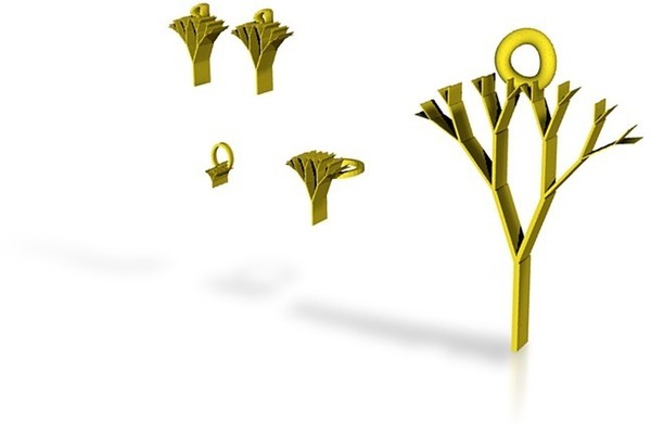 tree of life jewelry set