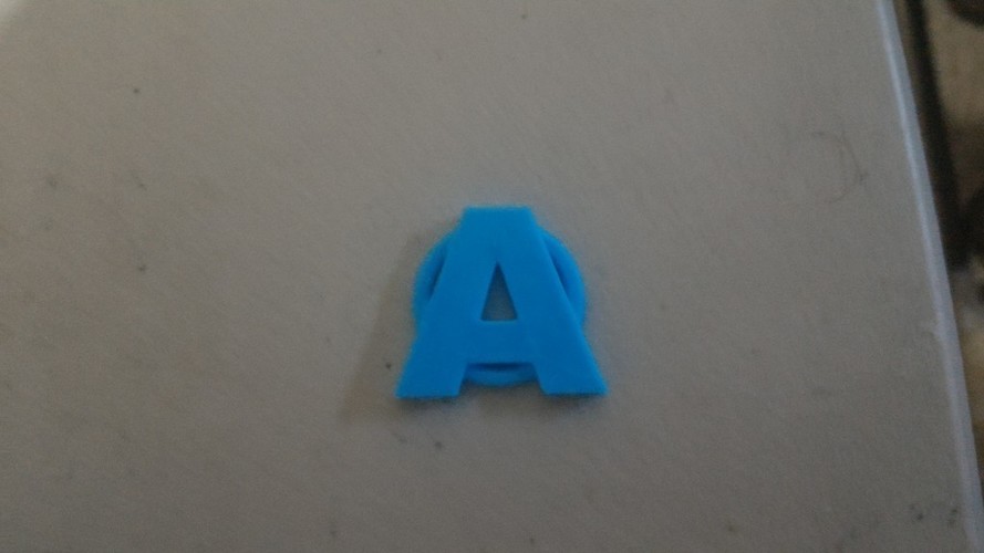 Emblem A 3D Print 148701