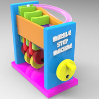 Marble Step Machine (Automata Toy) - Thumbnail 1