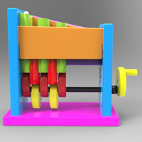 Marble Step Machine (Automata Toy) - Thumbnail 2