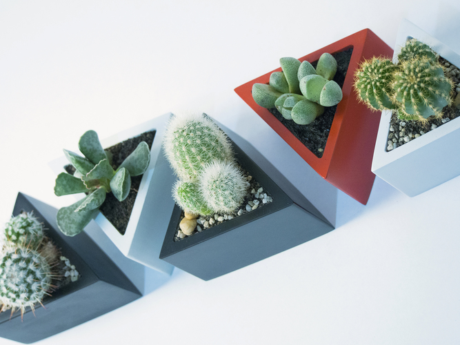 Prisma planter 3D Print 148767