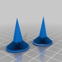 purple spike earrings - Thumbnail 2