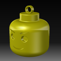 Lego Head Earrings - Thumbnail 1