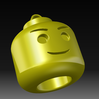 Lego Head Earrings - Thumbnail 2