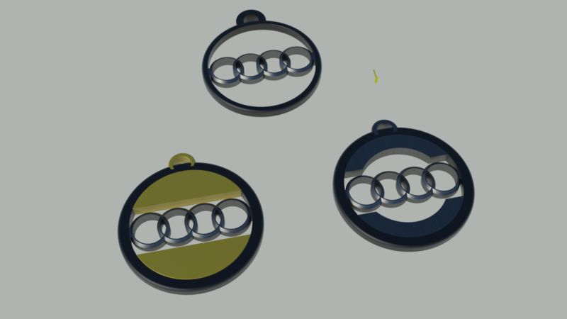 Porte-cléfs AUdi