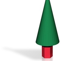 Xmas tree with star - Thumbnail 1