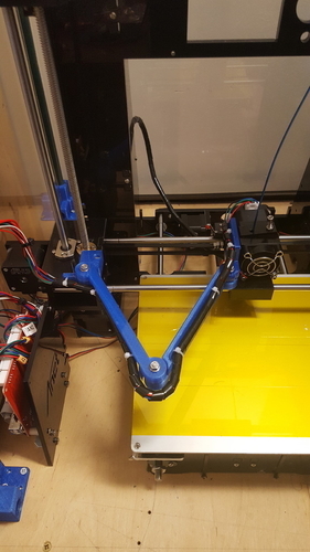 Anet A6 Cable holder X wagon 3D Print 149065