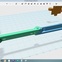 Anet A6 Cable holder X wagon - Thumbnail 6