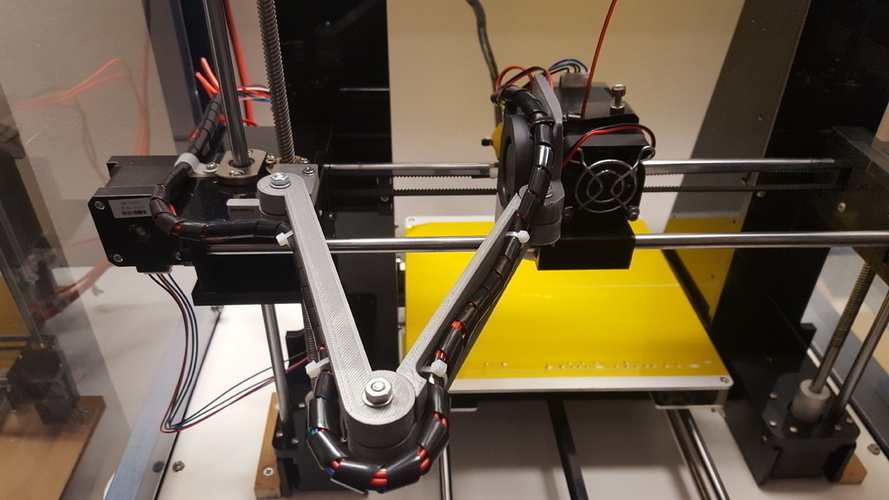 Anet A6 Cable holder X wagon 3D Print 149075