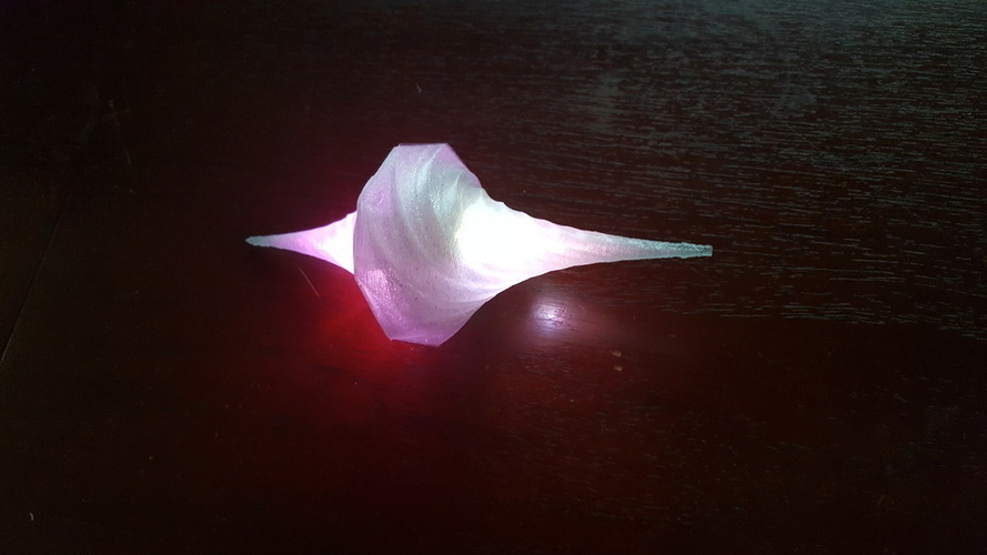 Spiral LED Lamp 3D Print 149092