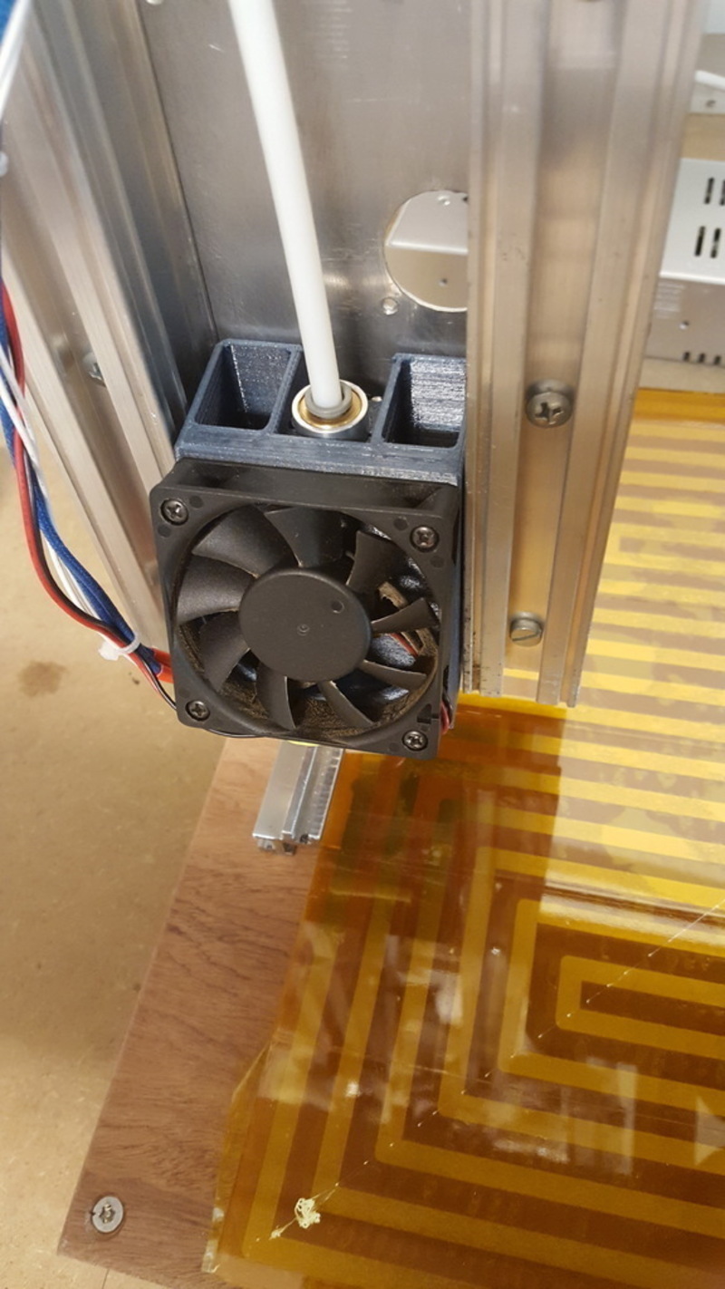 Hotend setup for custom router