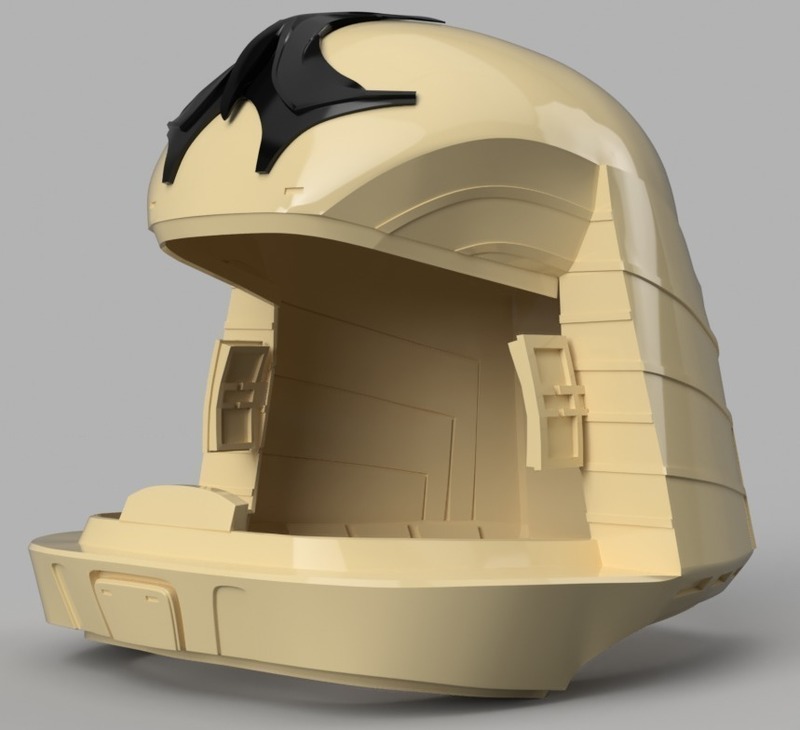  Battlestar Galactica Colonial Viper Pilot Helmet