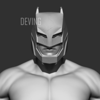 Armored Batman Helmet BvS DOJ - Thumbnail 12
