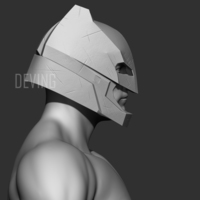 Armored Batman Helmet BvS DOJ - Thumbnail 13