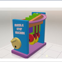 Marble Step Machine (Automata Toy) - Thumbnail 8